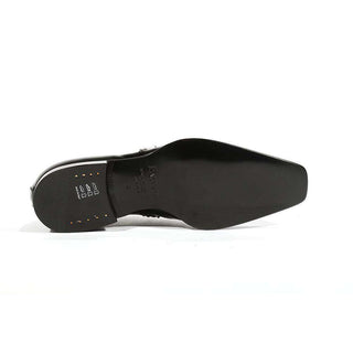 Cesare Paciotti Luxury Italian Mens Oxfords Baio Black Shoes (CPM5457)-AmbrogioShoes