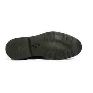 Cesare Paciotti Luxury Italian Mens Oxfords Black Foam Bufalo G Shoes (CPM5473)-AmbrogioShoes