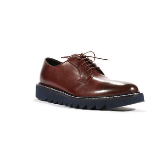 Cesare Paciotti Luxury Italian Mens Oxfords Foam Age Bordeaux DM Shoes (CPM5421)-AmbrogioShoes