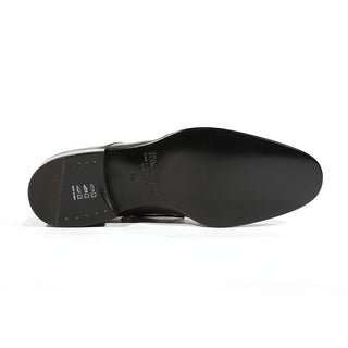 Cesare Paciotti Luxury Italian Mens Oxfords Tamponato Black Shoes (CPM5467)-AmbrogioShoes