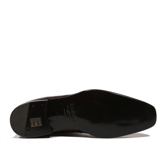 Cesare Paciotti Luxury Italian Men's Shine Black Boots (CPM5137)-AmbrogioShoes