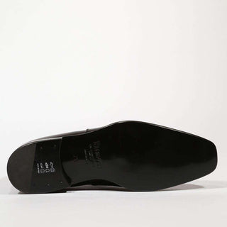 Cesare Paciotti Luxury Italian Men's Shine Black Loafers (CPM5334)-AmbrogioShoes