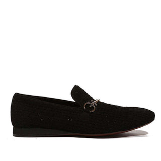 Cesare Paciotti Luxury Italian Men's Vit Camoscio Black Loafers (CPM5140)-AmbrogioShoes