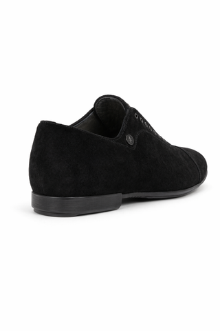 Cesare Paciotti Luxury Italian Men's Vit Camoscio Black Loafers (CPM5330)
