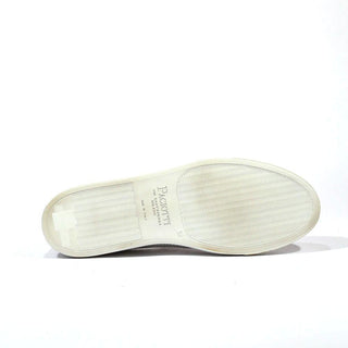 Cesare Paciotti Luxury Italian Men's Vit Camoscio White Loafers (CPM5349)-AmbrogioShoes