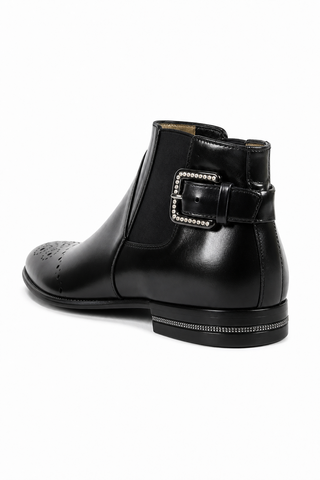 Cesare Paciotti Magic Baby Black Leather Boots (CPM2612)