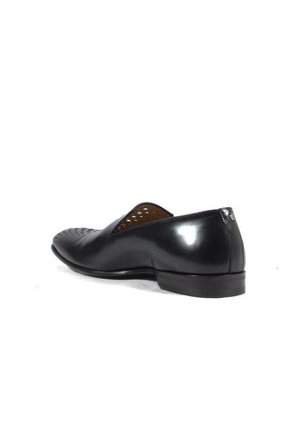 Cesare Paciotti Magic Baby Black Leather Loafers (CPM2653)