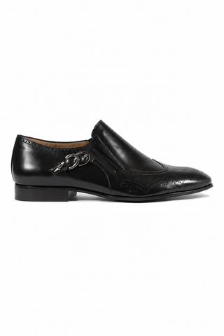 Cesare Paciotti Magic Baby Black Leather Loafers (CPM2664)