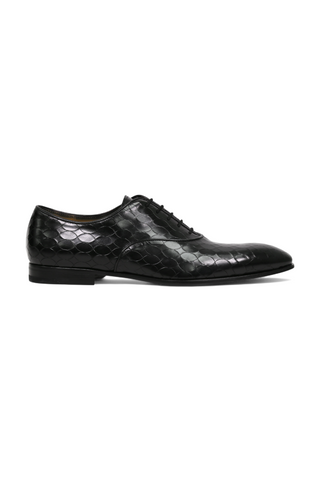 Cesare Paciotti Magic Baby Black Leather Oxfords (CPM2320)