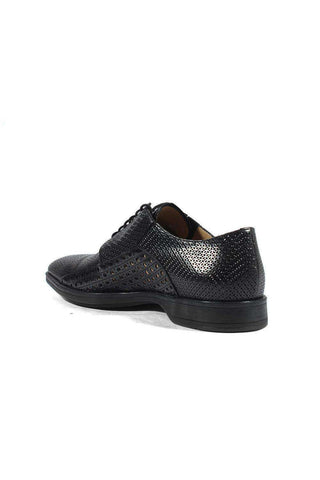 Cesare Paciotti Magic Baby Black Leather Oxfords (CPM2634)