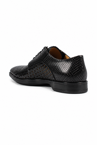 Cesare Paciotti Magic Baby Black Leather Oxfords (CPM2634)