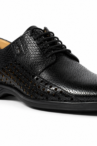 Cesare Paciotti Magic Baby Black Leather Oxfords (CPM2634)
