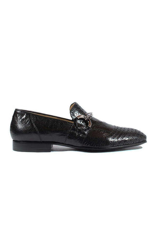 Cesare Paciotti Magic Baby Black Struz Leather Loafers (CPM2618)