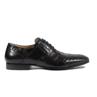 Cesare Paciotti Magic Baby Black Struz Leather Oxfords (CPM2617)