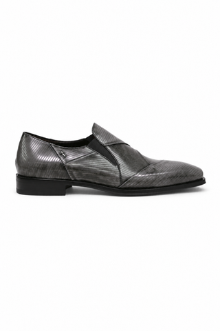 Cesare Paciotti Magic Old Antracite Leather Loafers (CPM2582)