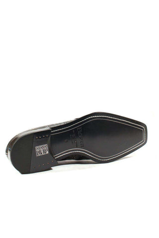 Cesare Paciotti Magic Old Antracite Leather Loafers (CPM2585)