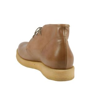 Cesare Paciotti Men Baby Soft Tortora Leather Ankle Boots (CPM2280)