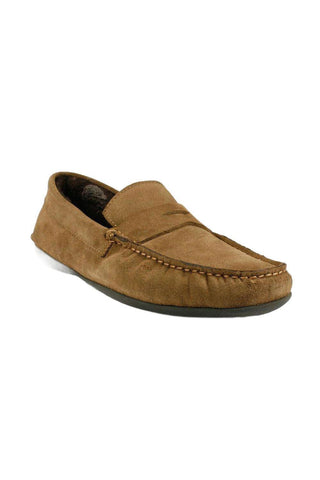 Cesare Paciotti Men Camoscio Castoro Brown Moccasins (CPM2214)