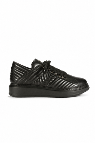 Cesare Paciotti Men's Black Napa Leather Sneakers(CPM5490)