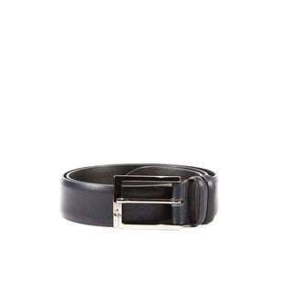 Cesare Paciotti Mens Leather Navy B. Lux Belt (CMB1000)