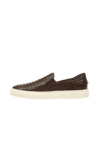 Cesare Paciotti Nappa Soft Caffe Brown Loafers (CPM5341)