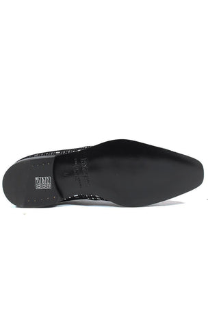 Cesare Paciotti Panello Flok Bian / Nero Leather Oxfords (CPM2651)