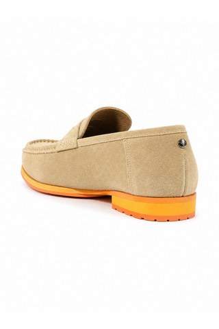 Cesare Paciotti Sabbia Suede Beige Moccasins (CPM2355)