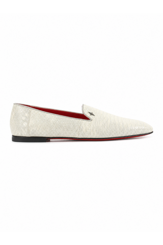 Cesare Paciotti Teyus Perla Lizard Grey Loafers (CPM2337)