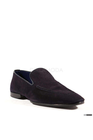 Cesare Paciotti V Camoscio Navy Nappa Loafers (CPM4011)