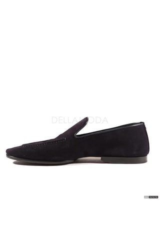 Cesare Paciotti V Camoscio Navy Nappa Loafers (CPM4011)