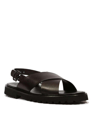 Cesare Paciotti Vacchetta Black Sandals (CPM5102)
