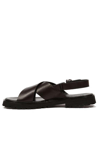 Cesare Paciotti Vacchetta Black Sandals (CPM5102)