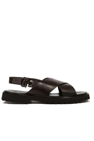 Cesare Paciotti Vacchetta Black Sandals (CPM5102)