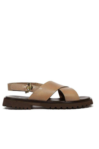 Cesare Paciotti Vacchetta Grey Taupe Sandals (CPM5100)