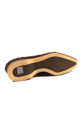 Cesare Paciotti Vit Cam Fondente Brown Suede Loafers (CPM2412)