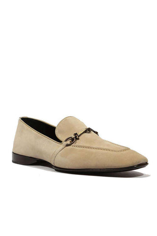 Cesare Paciotti Vit Camoscio Beige Sand Loafers (CPM5109)
