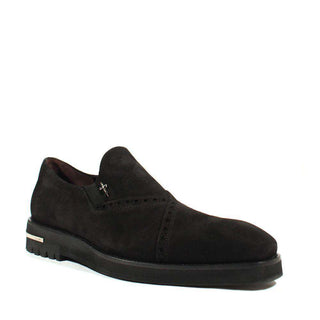 Cesare Paciotti Vit Camoscio Black I Suede Loafers (CPM2540)