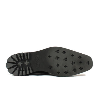 Cesare Paciotti Vit Camoscio Black I Suede Loafers (CPM2540)