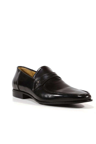 Cesare Paciotti Vit Camoscio Black Leather Loafers (CPM3127)