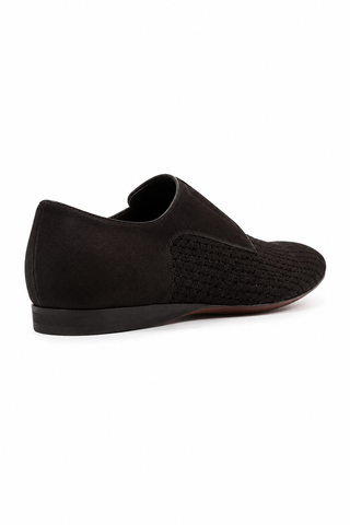 Cesare Paciotti Vit Camoscio Black Loafers (CPM5343)