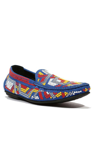 Cesare Paciotti Vit Camoscio Denim Blue Denim Loafers (CPM5128)