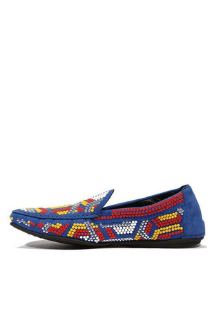 Cesare Paciotti Vit Camoscio Denim Blue Denim Loafers (CPM5128)