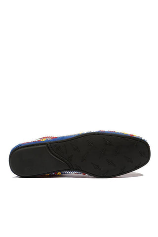 Cesare Paciotti Vit Camoscio Denim Blue Denim Loafers (CPM5128)