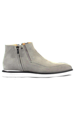Cesare Paciotti Vit Camoscio Fumo Grey Suede Boots (CPM2637)