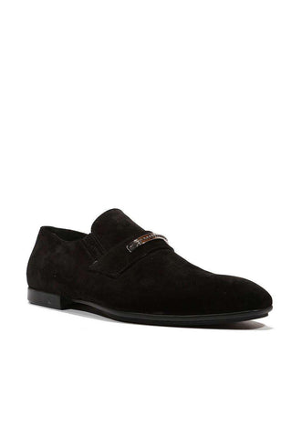Cesare Paciotti Vit Camoscio SL Black Loafers (CPM5146)