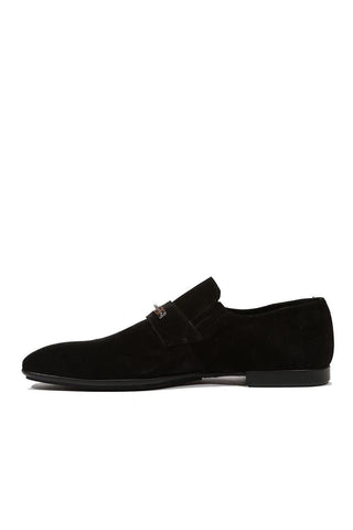 Cesare Paciotti Vit Camoscio SL Black Loafers (CPM5146)