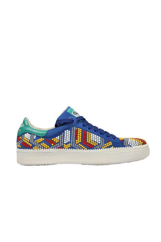 Cesare Paciotti Wimbledon Vit Camoscio Denim Blue Sneakers (CPM5347)