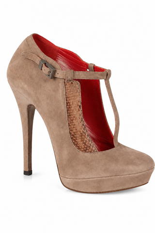 Cesare Paciotti Women's Beige Designer Shoes (CPW933)
