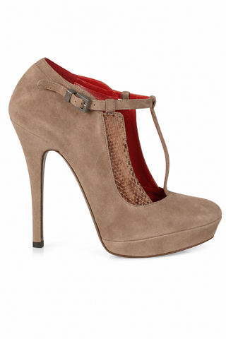 Cesare Paciotti Women's Beige Designer Shoes (CPW933)