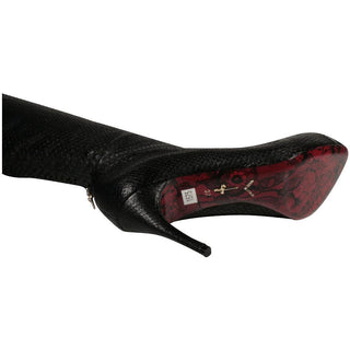 Cesare Paciotti Women's Black Designer Boots (PA702680P)-AmbrogioShoes